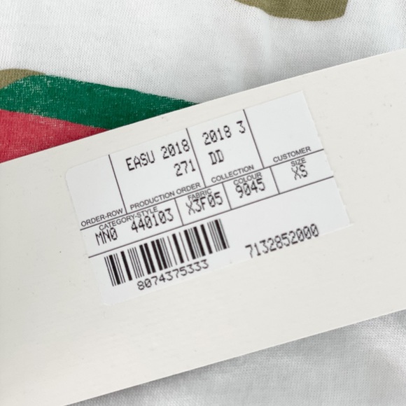 GUCCI OVERSIZED WASHED TEE T-SHIRT WITH LOGO - Picture 4 of 4